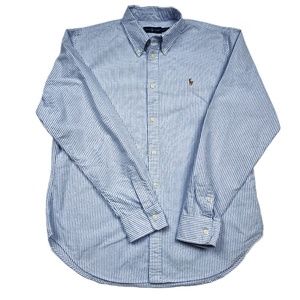 Striped Polo Ralph Lauren Slim Fit Shirt - L